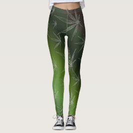 elegante leggings met kleurrijke feestelijke moder