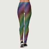elegante leggings met kleurrijke feestelijke moder (Achterkant)