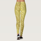 elegante leggings met kleurrijke feestelijke moder (Achterkant)
