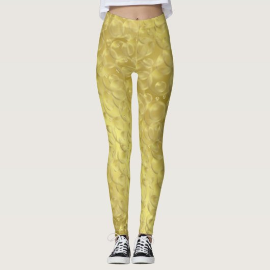 elegante leggings met kleurrijke feestelijke moder (Voorkant)