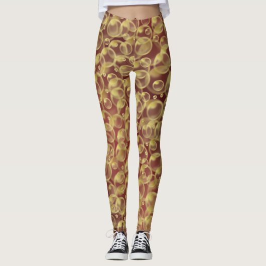 elegante leggings met kleurrijke feestelijke moder (Voorkant)