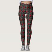 elegante leggings met kleurrijke feestelijke moder (Voorkant)