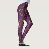 elegante leggings met kleurrijke feestelijke moder (Rechts)