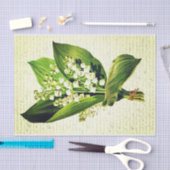 Elegante  Lelie van de Vallei Bloemen Tissuepapier (Craft)