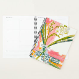 Elegante Lelie van de Vallei mei Geboorte Maand Bl Planner
