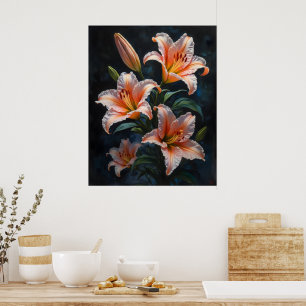 Elegante leliebloemkunst – Premium Prints & Uniek