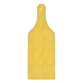 Elegante Lemon Yellow Glass Paddle snijplank (Voorkant)