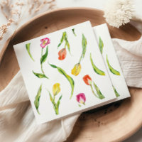 Elegante Lente Bloem Tulp Bruidsborrel
