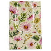 Elegante lente bloemen medium cadeauzakje (Voorkant)