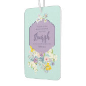 Elegante lente bloemenbijbeltekst luchtverfrisser (Links)