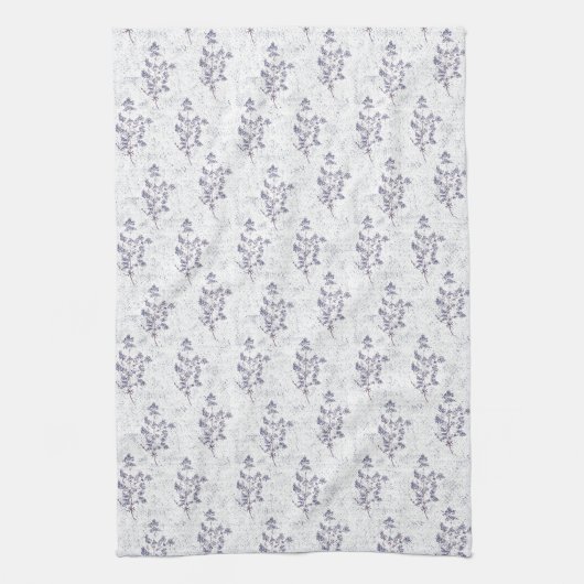 Elegante lente bloemenkeukenhanddoek theedoek (Verticaal)