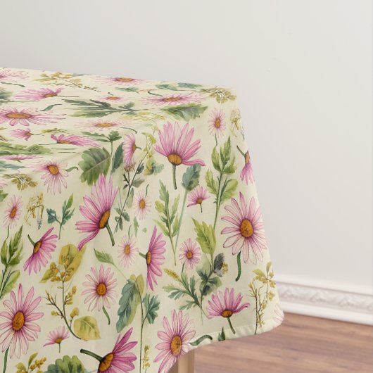 Elegante lente bloemenprint tafelkleed (Voorbeeld)