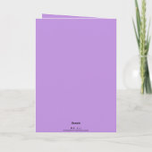 Elegante Lente Bloesem Gelukkige Verjaardag  Kaart (Achterkant)