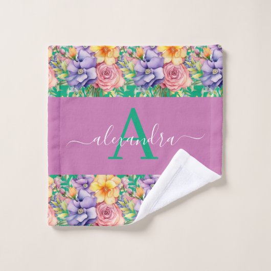 Elegante Lente Kleuren Handdoeken Set (Wasdoekje)