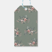 Elegante lente paard bruiloft cadeaulabel (Achterkant)