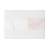 Elegante lente Wildflower Bloemen bruiloft Uitnodigingen Wikkel (Achterkant Voorbeeld)