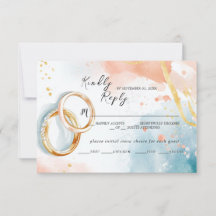 Elegante lente zomer gouden ringen bruiloft