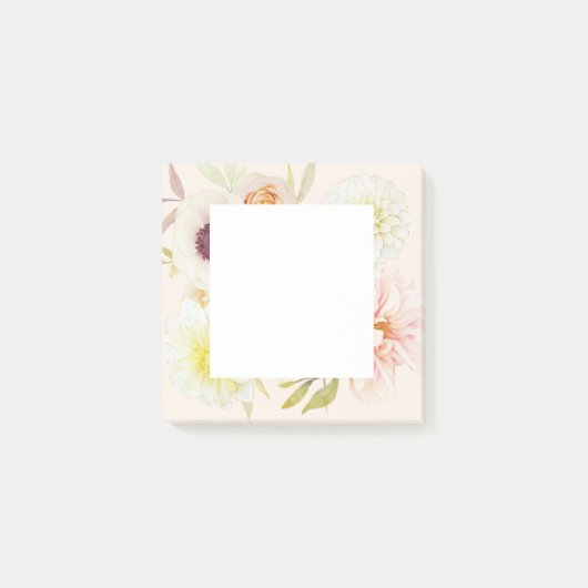 Elegante Lentebloemen Post-It Notities Post-it® Notes (Voorkant)