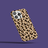 Elegante Leopard Animal Print iPhone Hoesje
