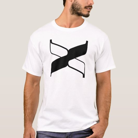 Elegante Letter X Monogram T-shirt (Voorkant)