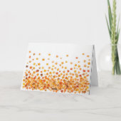 Elegante Lettering Aangepaste Thanksgiving Kaart (Achterkant)