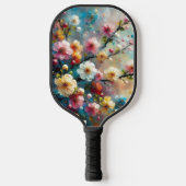 Elegante & Levendige Bloemen - Bloei moedig met Kl Pickleball Paddle (Voorkant)