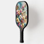 Elegante & Levendige Bloemen - Bloei moedig met Kl Pickleball Paddle (Links)