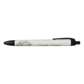 Elegante Levenscoach Zwarte Inkt Pen (Bovenkant)