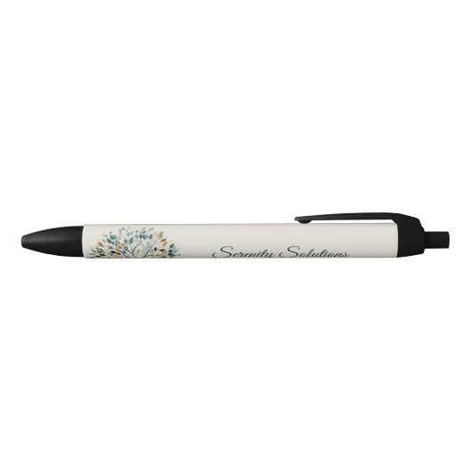 Elegante Levenscoach Zwarte Inkt Pen (Bovenkant)