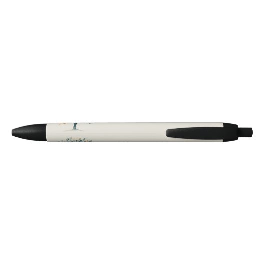 Elegante Levenscoach Zwarte Inkt Pen (Achterkant)