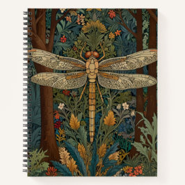 Elegante  libel art boho chic botanisch notitieboek
