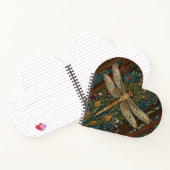 Elegante  libel art boho chic botanisch notitieboek (Binnen)