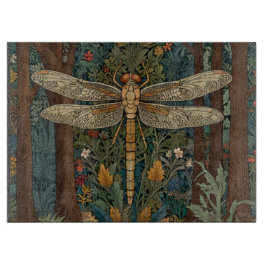 Elegante  libel art boho chic botanisch snijplank