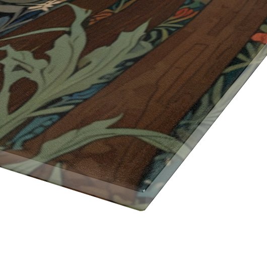 Elegante libel art boho chic botanisch snijplank (Hoek)