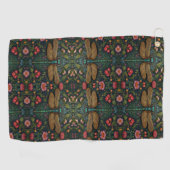 Elegante libel boho botanische golfhanddoek (Horizontaal)