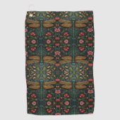 Elegante libel boho botanische golfhanddoek (Voorkant)