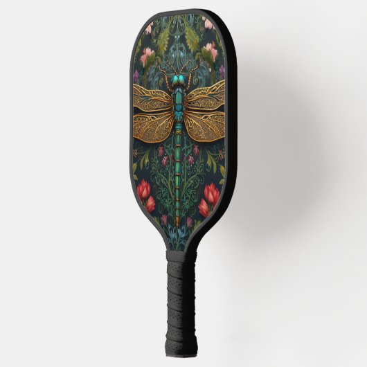 Elegante libel boho botanische pickleball paddle (Links)