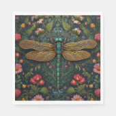 Elegante libel boho botanische servet (Voorkant)