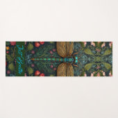 Elegante  libel boho botanische yogamat (Voorkant (horizontaal))