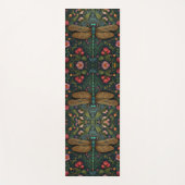 Elegante libel boho botanische yogamat (Voorkant)