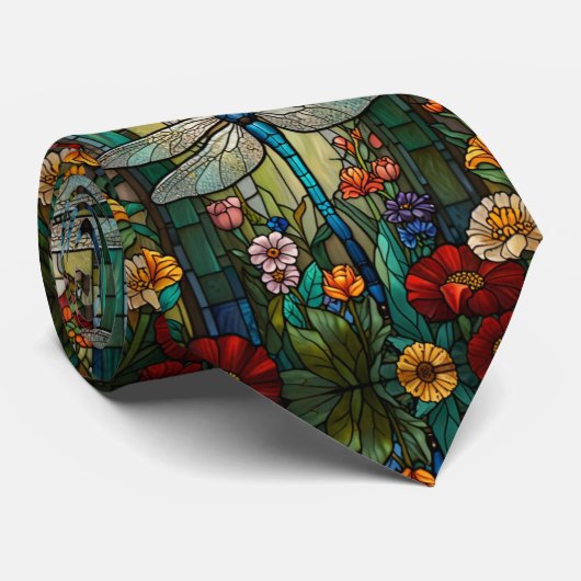 Elegante libel boho chic stropdas (Opgerold)