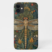 Elegante libel kunstwerk botanische boho chic Case-Mate iPhone case (Achterkant)