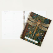 Elegante libel kunstwerk botanische boho chic planner (Display)