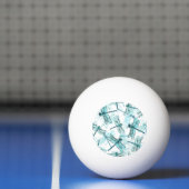 Elegante libellen: Waterverf Wonder Pingpongbal (Net)