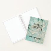 Elegante libro de bocetos soft green para ella notitieboek (Binnen)