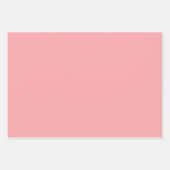 Elegante Licht Roze Damast Inpakpapier Vel (Voorkant 3)