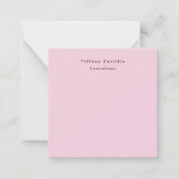 Elegante Licht Roze Eenvoudig Minimalistisch Moder
