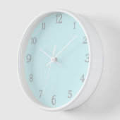 Elegante lichtgrijze cijfers | Klassieke pastel cy (Hoek)