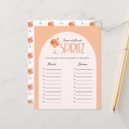 Elegante liefde bij eerste Spritz Vrijgezellenfees