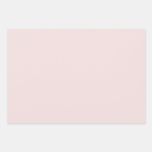 Elegante liefde blush roze grijs bruiloft inpakpapier vel (Voorkant 2)